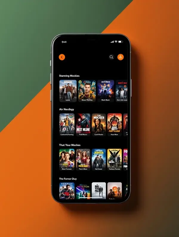 精品视频手机 APP 界面预览